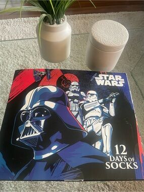 Star Wars Darth Vader & Stormtrooper Sock 12 pair Gift Box
